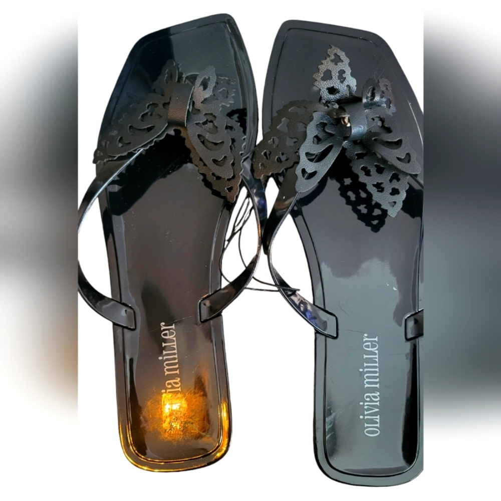 NEW OLIVIA MILLER Annabella sandals SIZE 7